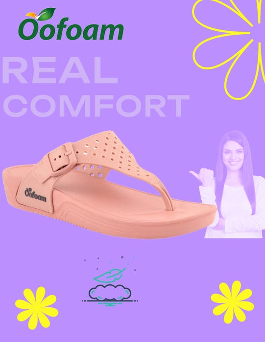 Oofoam women slippers Ofm-330 Peach Eva Soft Slipper