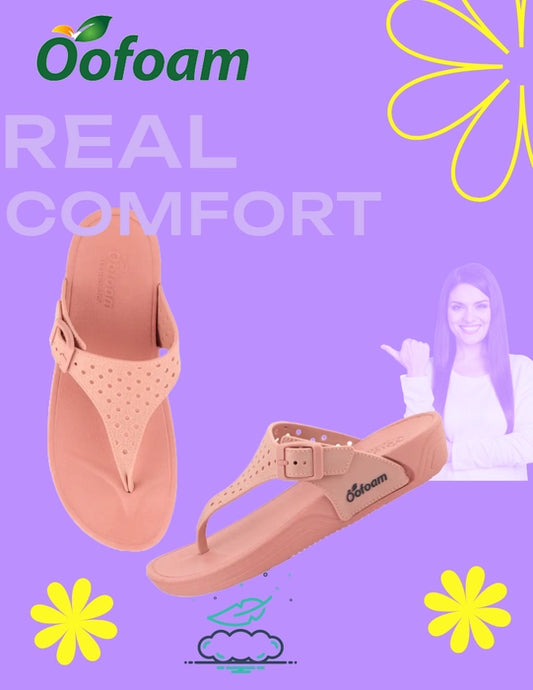 Oofoam women slippers Ofm-330 Peach Eva Soft Slipper