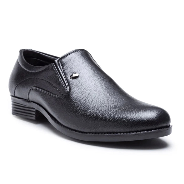 Action Dotcom OFFICE-01 BLACK Size 6-10 Stylish & Comfortable Office Formal Shoes For Men