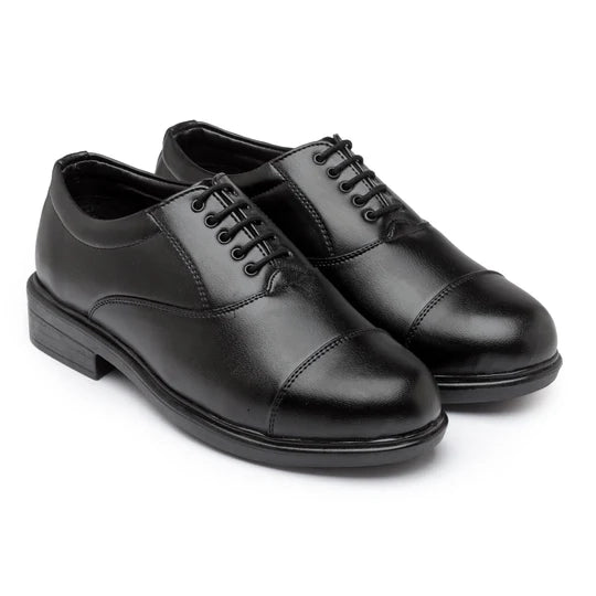 Action-OFFICE-21 Oxford BLACK Size 6-10 Stylish & Comfortable Office Formal Shoes Foe Men