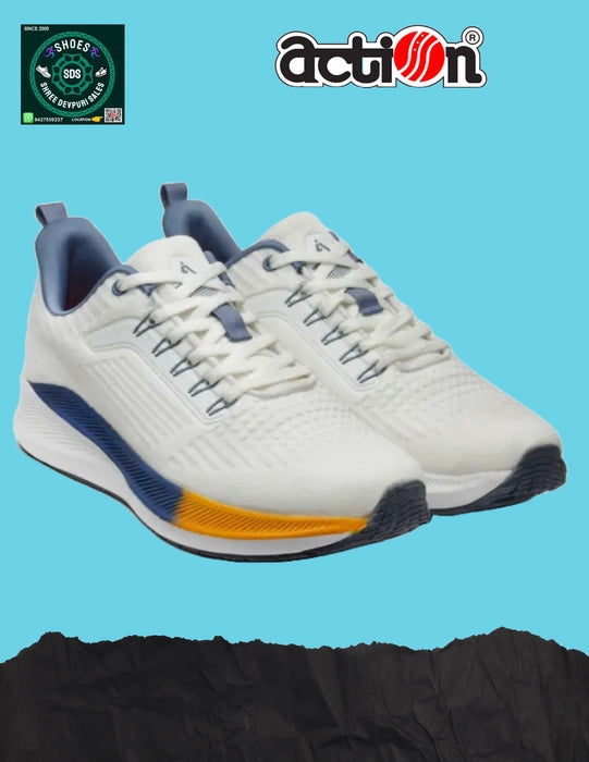 Action BULLET-753 Light Weight,Comfortable,Trendy, Synthetic Leather Running Shoes For Men