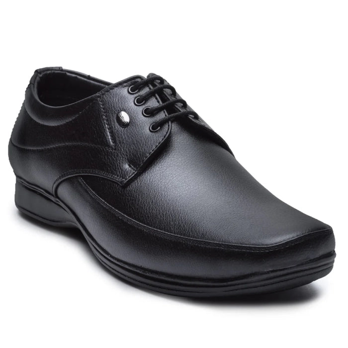 Action Dotcom OFFICE-42 BLACK Size 6-10 Stylish & Comfortable Office Formal Shoes For Men