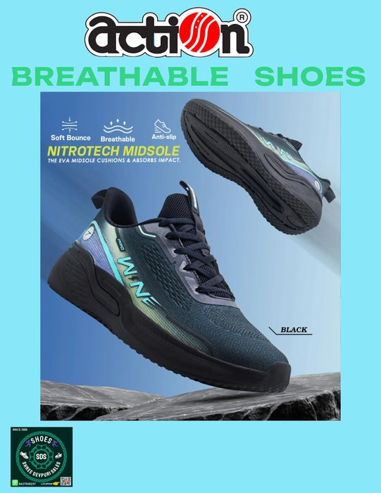 Action NITRO 2501 Ultra Comfort Cushioned Running Sports Shoes For Men Running Shoes For Men