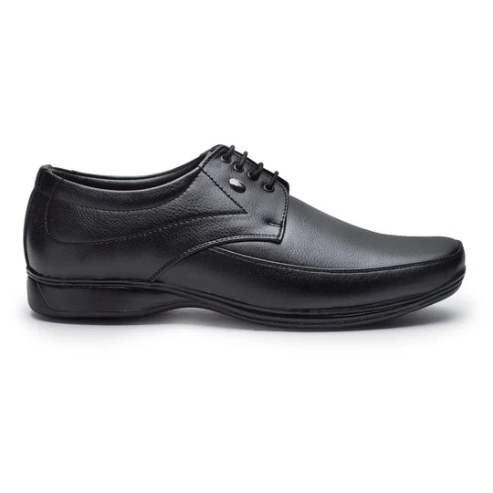 Action Dotcom OFFICE-42 BLACK Size 6-10 Stylish & Comfortable Office Formal Shoes For Men