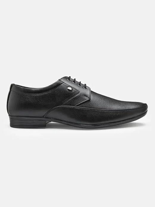 Action Dotcom OFFICE-52 BLACK Size 6-10 Stylish & Comfortable Office Formal Shoes Foe Men
