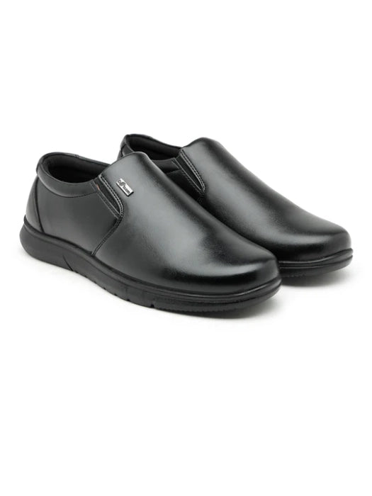 Action Dotcom DP-01 BLACK Size 6-10 Stylish & Comfortable Office Formal Shoes For Men