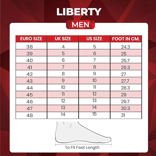 Liberty A-HA ANCO-02 Casual Slipper For Men With EVA Sole | TPR Outsole - Comfortable & Cushioned Footbed | Durable & Lightweight | Latest & Trendy Design | Stylish Footwear