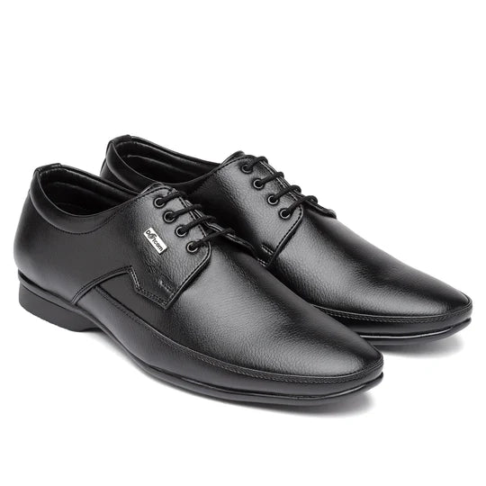 Action Dotcom OFFICE-273 BLACK Size 6-10 Stylish & Comfortable Office Formal Shoes Foe Men