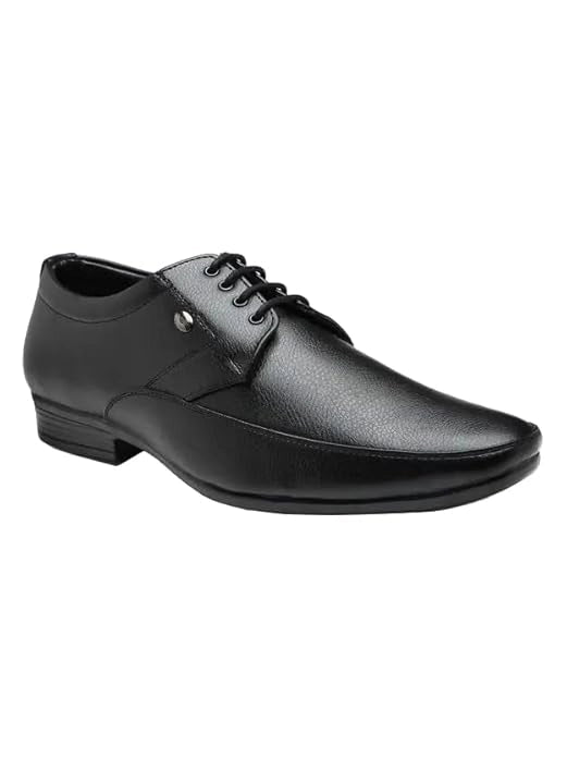 Action Dotcom OFFICE-52 BLACK Size 6-10 Stylish & Comfortable Office Formal Shoes Foe Men