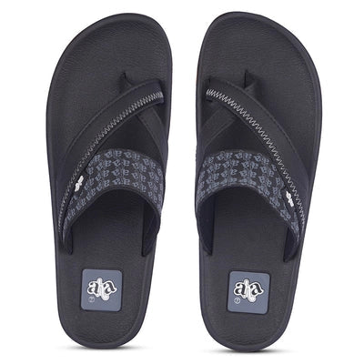 Liberty A-HA ANCO-02 Casual Slipper For Men With EVA Sole | TPR Outsole - Comfortable & Cushioned Footbed | Durable & Lightweight | Latest & Trendy Design | Stylish Footwear
