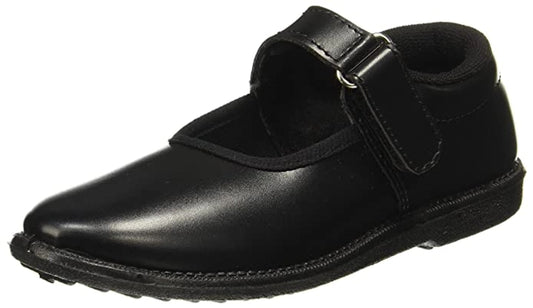 Prefect Black Ballerina Uniform School Shoes For Kids NS/GIRL(V) By Liberty